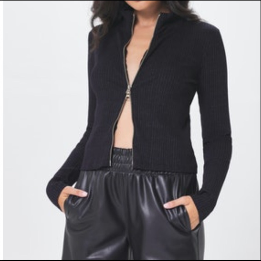 LA Made Aura Zip Up Cardi